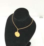 ブリタニア金貨ネックレス|K18枠・チェーン/K22金貨