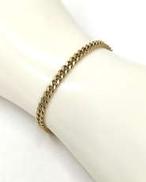 K18喜平ブレスレット|2面シングル