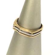 K18/Pt900リング|-