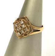 K18リング|025刻印