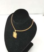 1gバートップネックレス|枠・チェーン：K18