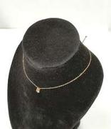 K18PGネックレス|0.03刻印