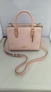 カラーブロックシグネチャーキャンバスショルダーバック|COACH