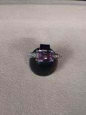 K18WGサファイヤ、D付きリング|K18WG エカテリーナジュエリー（たかの友梨）