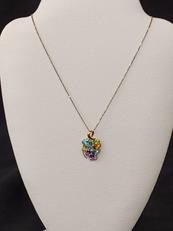 石付ペンダントネックレス|K18