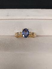 石付きリング|K18