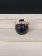 石付きリング|K10ピンクゴールド