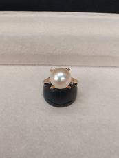 石付きリング|K18