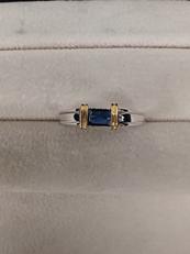 石付きリング|PT900/K18