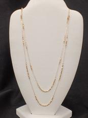 石無しネックレス|K18