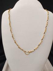 石無しネックレス|K18