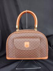 マカダム柄ヴィンテージハンドバッグ|CELINE