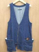 デニムベスト|BLUETO