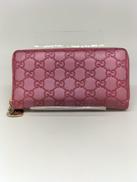 レザーラウンドファスナー|GUCCI