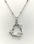 シルバーネックレス|4℃