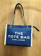 THE DENIM CHAIN TOTE BAG MEDIU|MARC JACOBS