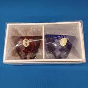 江戸切子 ぐい呑み|ぶどう文様