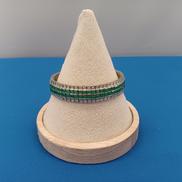 K18WGブレスレット|28.9G 17.5CM