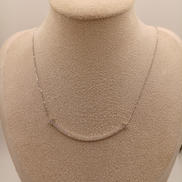 K18WGネックレス|3.7G