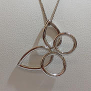 K18WGネックレス|8.0G 50CM