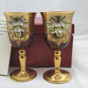 ベネチアンペアグラス|ムラーノグラス