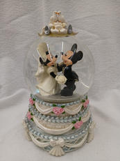 ミッキー＆ミニー　オルゴール|-