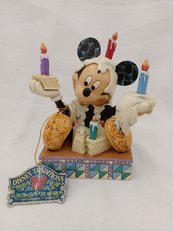 置物　ミッキーとバースデーケーキ|ENESCO