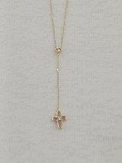 K10ダイヤネックレス|-