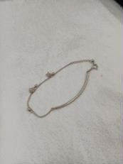 K18WGブレスレット|-