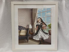 お隣の天使様　複製原画|-