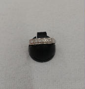 Pt900ダイヤリング|-