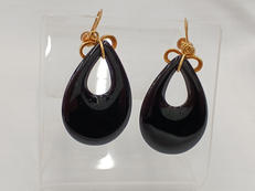 K18イヤリング|-