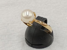 K18　金　パール|-