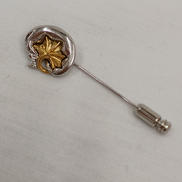 K18/SVピンブローチ|-