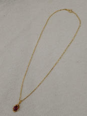 K18ネックレス|-