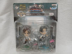 お掃除兵長&エレン ちびきゅんキャラ|BANPRESTO