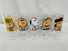 足付ミニグラス|PEANUTS