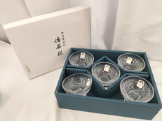 懐石杯セット|佐々木クリスタル