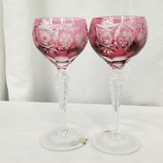 ペア切子ワイングラス|NACHTMANN