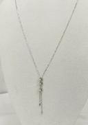 K18WGネックレス|42CM