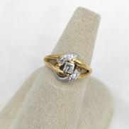 K18PT900刻印リング|#11