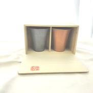 ゴブレットペア|銅器彩