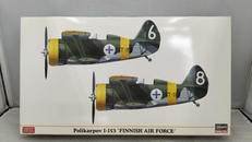 ポリカルポフ I-153 フィンランド空軍2機セット|HASEGAWA