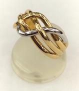 K18＆Pt900 デザインコンビリング|5.3G