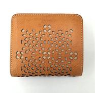 ゲンテン フラッターカットワーク 二つ折り財布|GENTEN