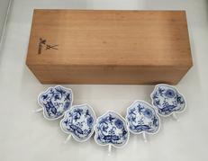 マイセン リーフボウル ブルーオニオン 5点セット|MEISSEN