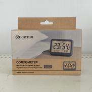 リズム 環境目安表示付き高精度温湿度計|RHYTHM
