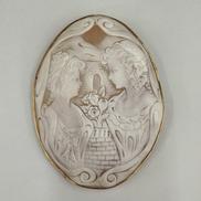 カメオブローチ|-