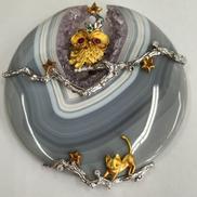 ブローチ|R0.23/D0.06CT