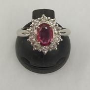 リング|0.82/0.43CT